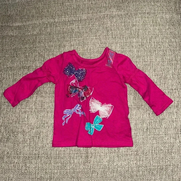 😍Lot of long sleeved shirts and cardigans for girls size 6-9 months. - Picture 2 of 12